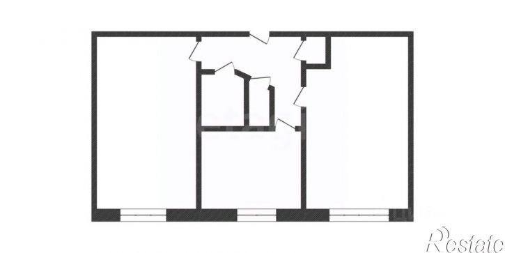 2-комн квартира улица Томина, 110,  д. 110