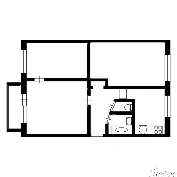 3-комн квартира улица Рихарда Зорге, 46,  д. 46