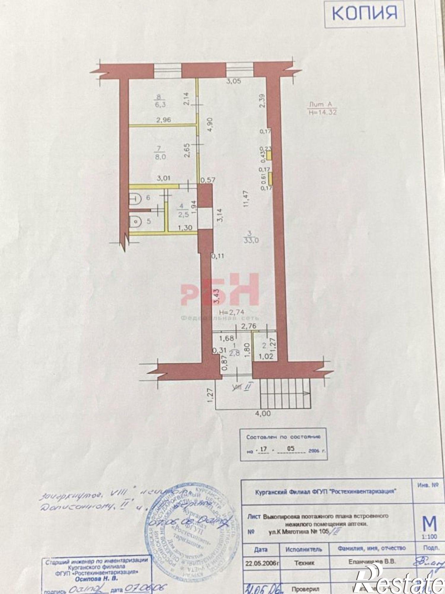 Сдать торговое помещение за 29 787 рублей на улица Коли Мяготина, 105