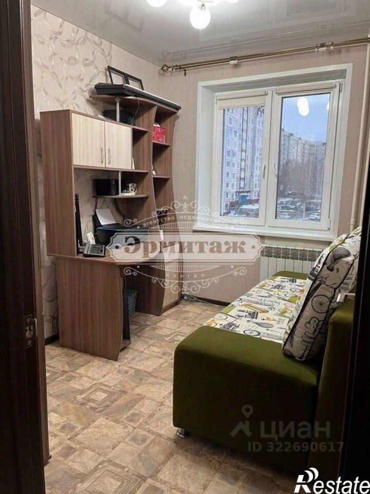 3-комн квартира жилой район Заозёрный, 5-й микрорайон, 16