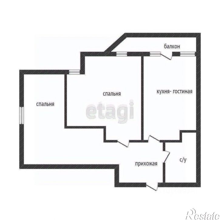 2-комн квартира городской округ Курган