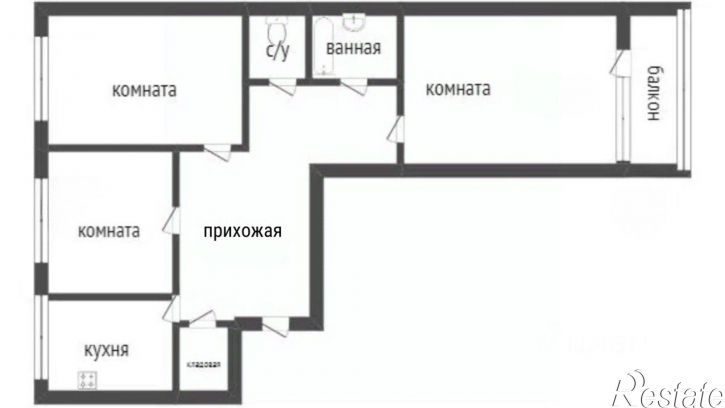 3-комн квартира улица Отдыха, 53,  д. 53