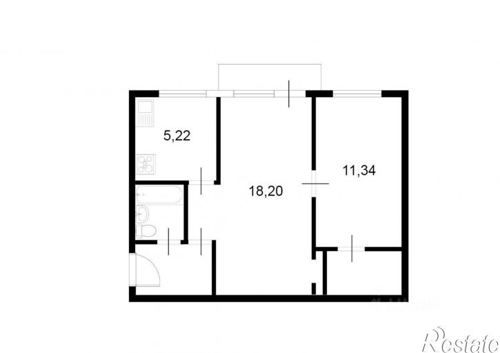 2-комн квартира улица Орлова, 85,  д. 85