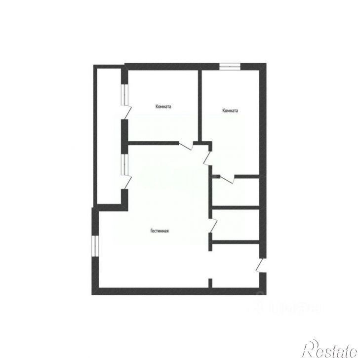 3-комн квартира улица Пушкина, 9,  д. 9