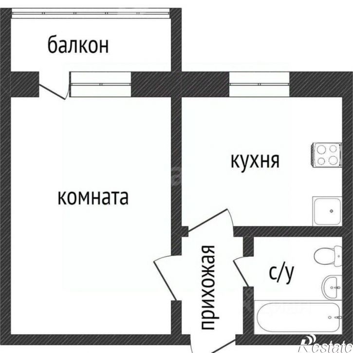 1-комн квартира Керамзитный поселок, 7,  д. 7