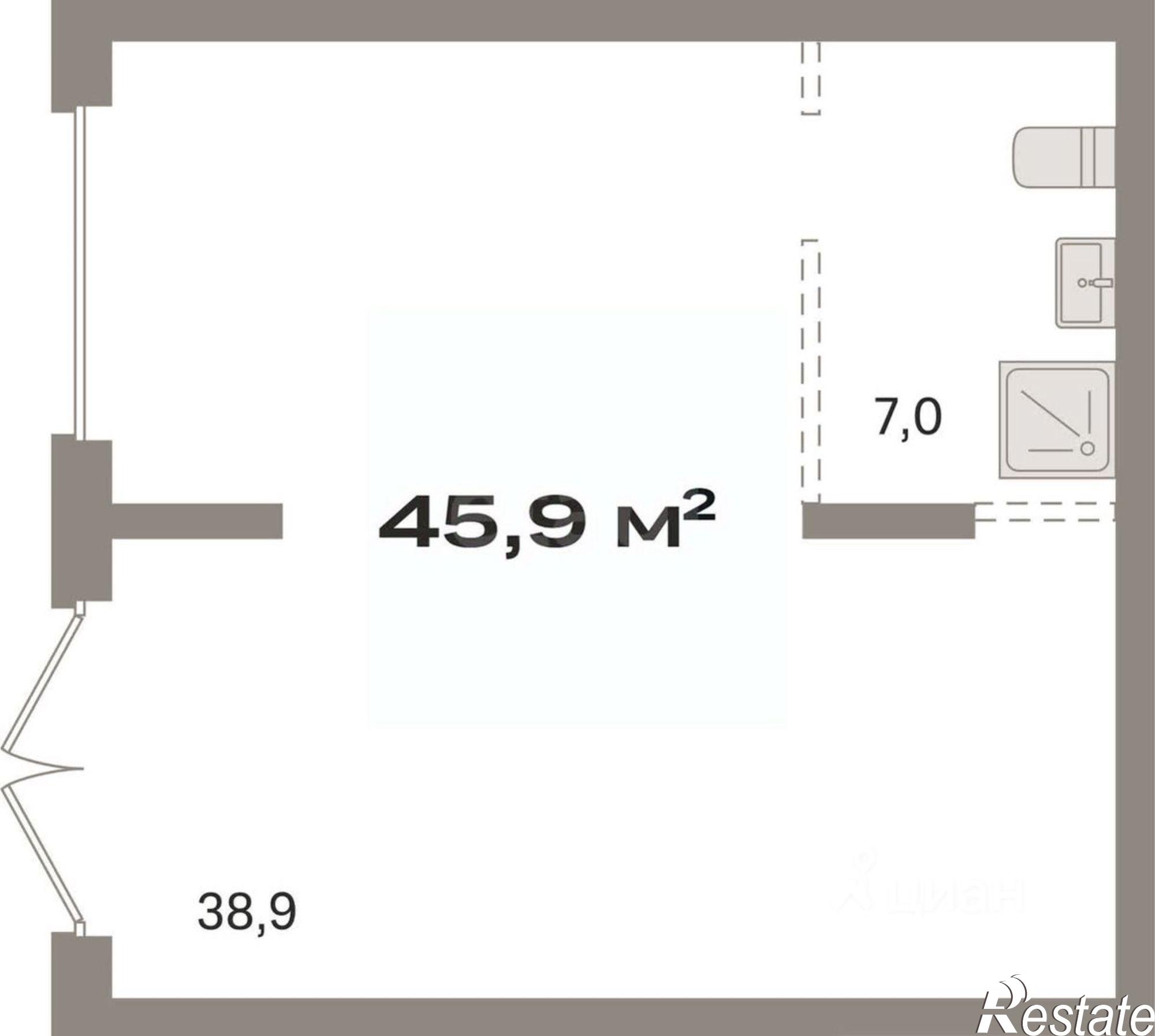 Купить помещение свободного назначения за 11 666 700 рублей на Пролетарская улица, 40