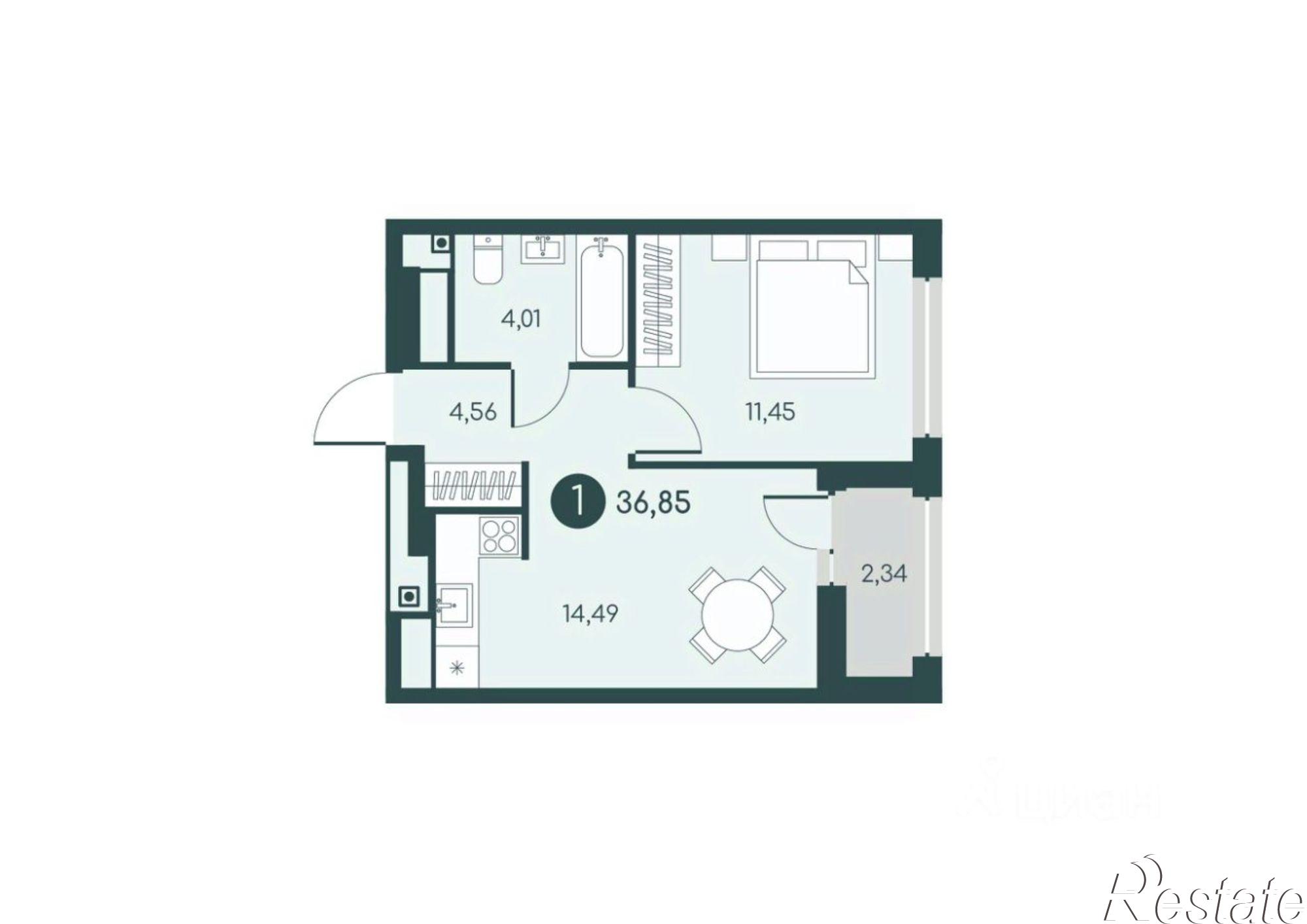 Купить квартиру за 4 999 000 рублей на Шадринский тракт