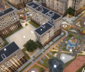 1-комн, 38 кв м, этаж 8/12 улица Содружества, 7 к2