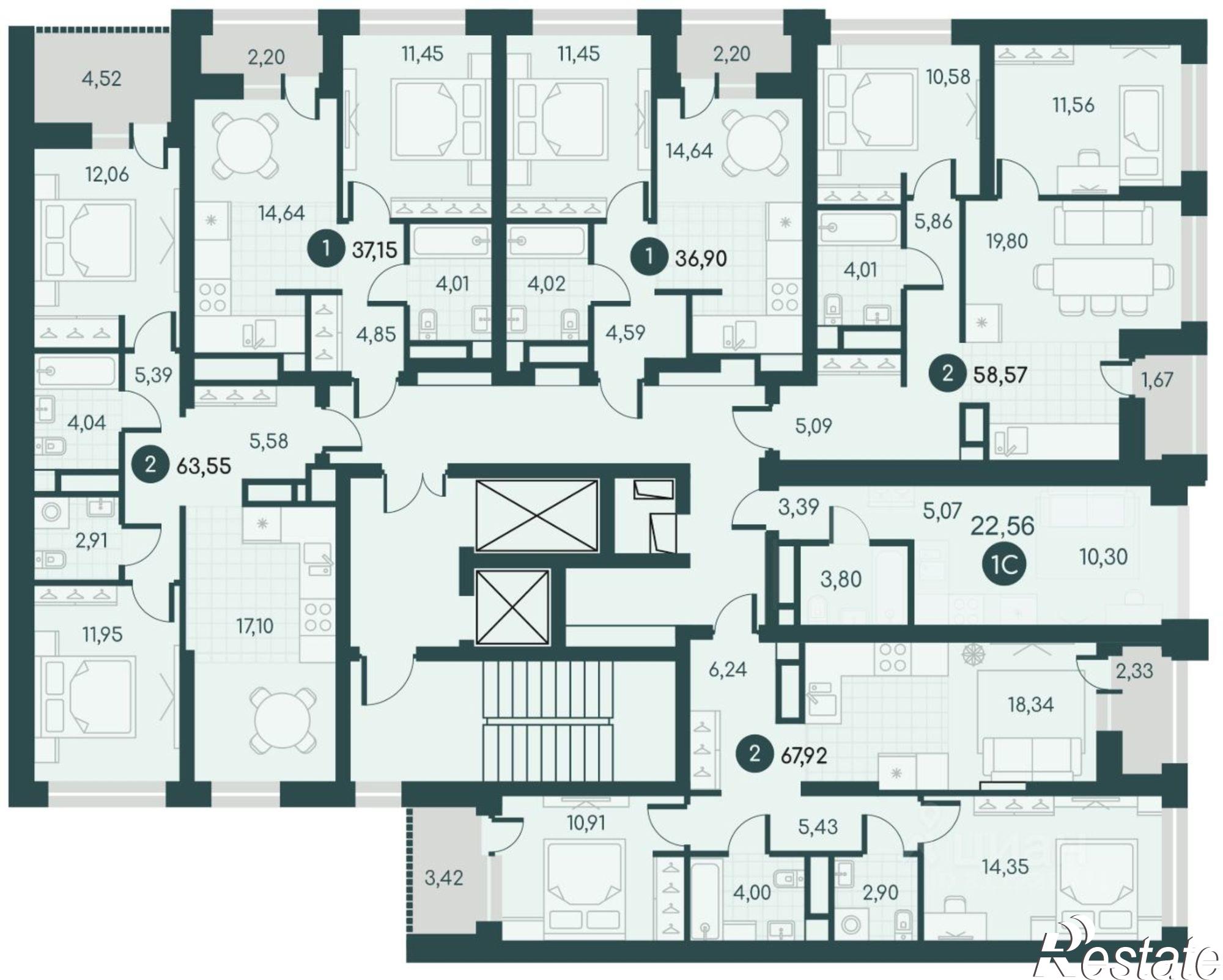 Купить квартиру за 4 290 000 рублей на Шадринский тракт