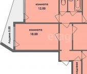 4-комн, 90кв м, этаж 4/10 жилой район Заозёрный, 6-й микрорайон, 26