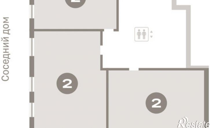 2-комн квартира в новом доме Пролетарская улица, 40,  д. 40