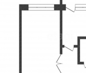 1-комн, 37кв м, этаж 1/9 Солнечный бульвар, 26