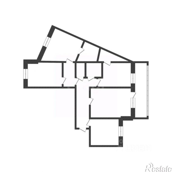 4-комн квартира Солнечный б-р, 14,  д. 14