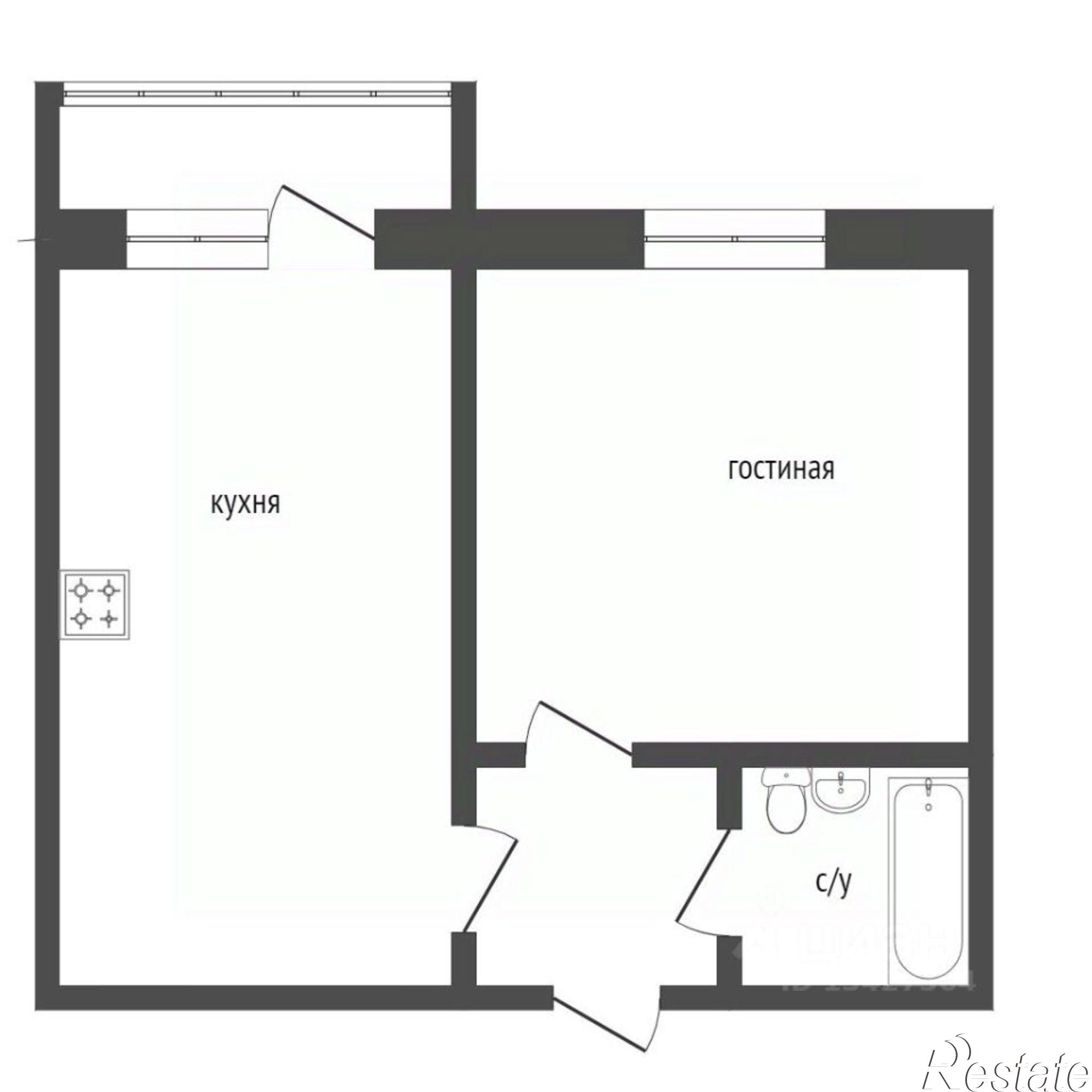 Купить квартиру за 3 190 000 рублей на улица Калинина, 18