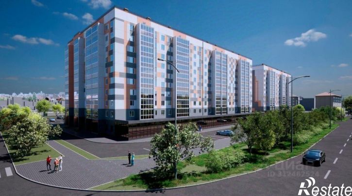 2-комн квартира в новом доме ул Карбышева, 52а,  д. 52а