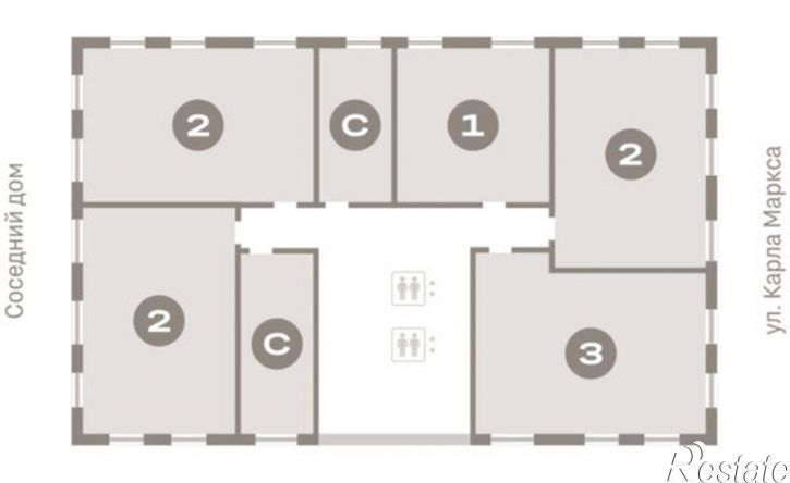 1-комн квартира в новом доме Пролетарская улица, 40,  д. 40