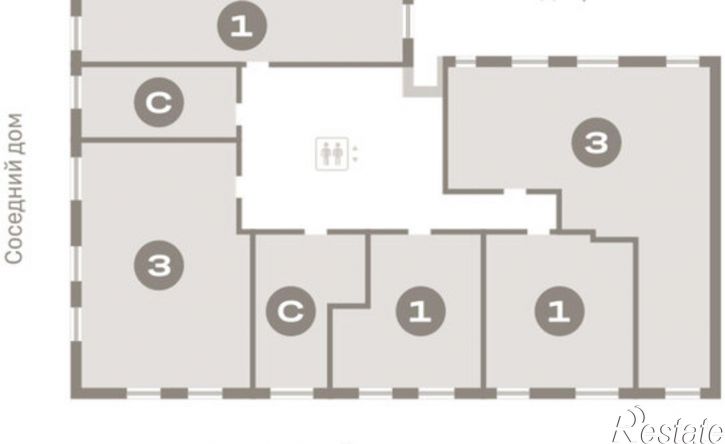 1-комн квартира в новом доме Пролетарская улица, 40,  д. 40