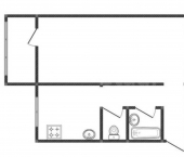 2-комн, 46кв м, этаж 5/5 ул Урицкого, 12