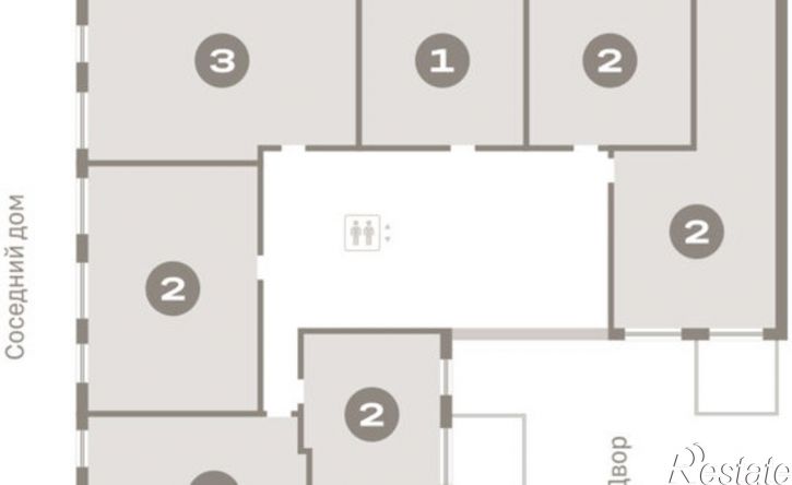 2-комн квартира в новом доме Пролетарская улица, 40,  д. 40