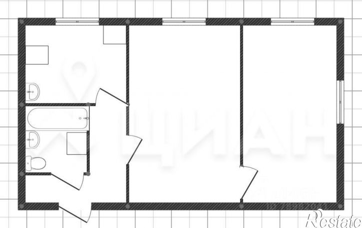 2-комн квартира улица Ленина, 48А,  д. 48А