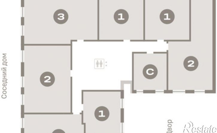 2-комн квартира в новом доме Пролетарская улица, 40,  д. 40