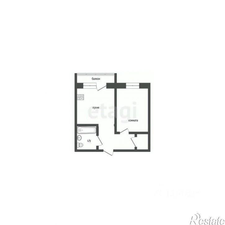 1-комн квартира Солнечный бульвар, 15 к1,  д. 15 к1