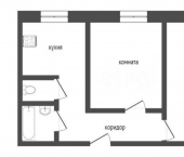 2-комн, 42кв м, этаж 3/5 ул М.Горького, 35