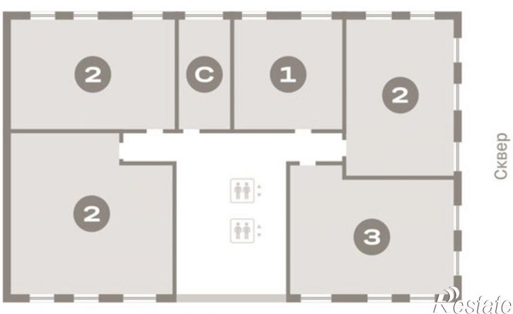 2-комн квартира в новом доме ул Пролетарская, 40а,  д. 40а