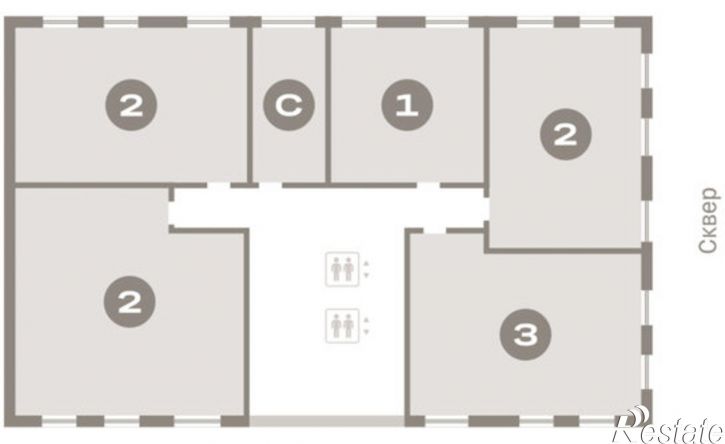 2-комн квартира в новом доме ул Пролетарская, 40а,  д. 40а
