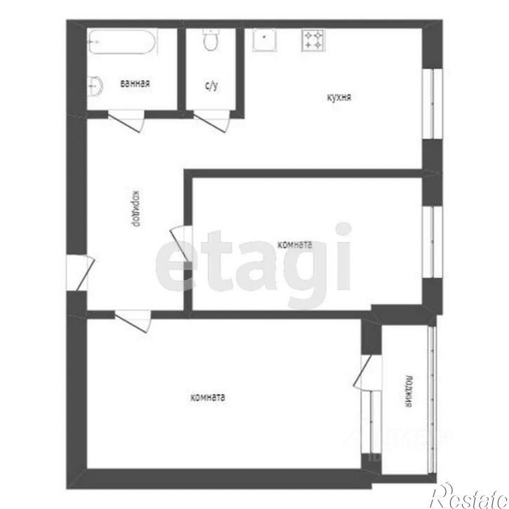 2-комн квартира проспект Конституции, 65,  д. 65