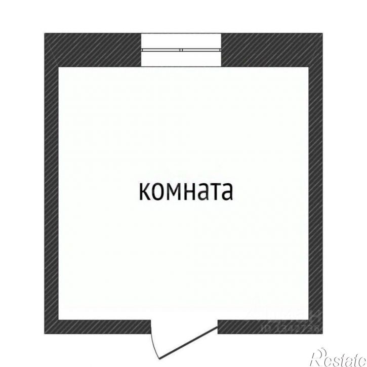 Комната улица Зайцева, 8,  д. 8