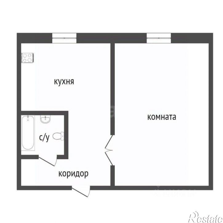 1-комн квартира городской округ Курган