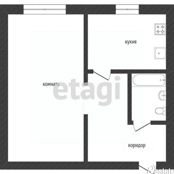 1-комн квартира улица Карла Маркса, 80,  д. 80