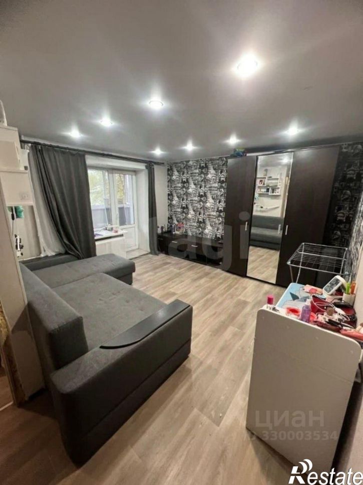 1-комн квартира улица Красина, 25,  д. 25