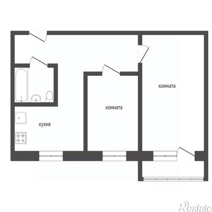 2-комн квартира проспект Конституции, 62А,  д. 62А
