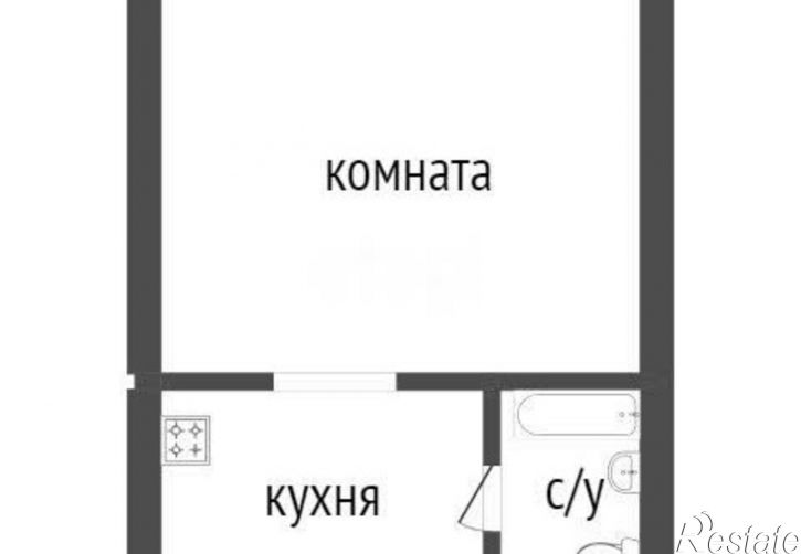1-комн квартира Красномаячная улица, 62,  д. 62