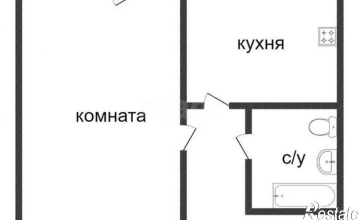 1-комн квартира ул Коли Мяготина, 48,  д. 48