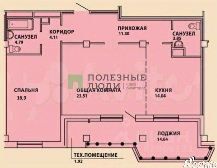 2-комн квартира улица Гоголя, 135,  д. 135