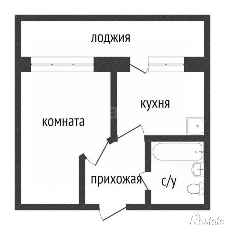 1-комн квартира городской округ Курган