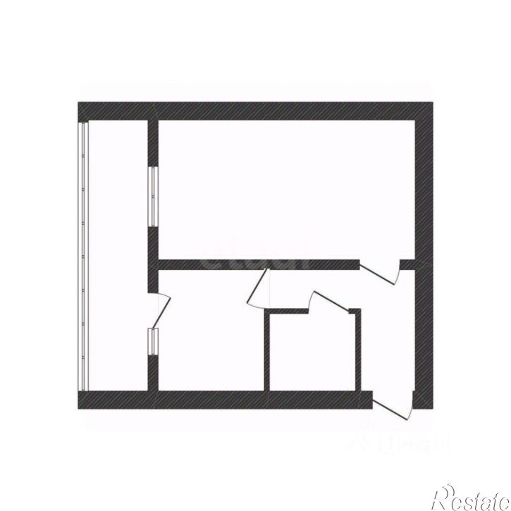 1-комн квартира улица Дзержинского, 31Г,  д. 31Г