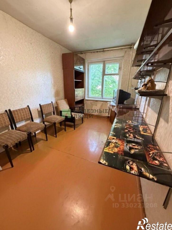 3-комн квартира улица Криволапова, 52,  д. 52