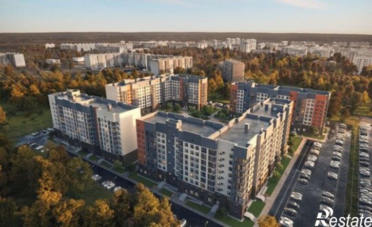 1-комн квартира в новом доме жилой район Заозёрный, 12-й микрорайон, 2