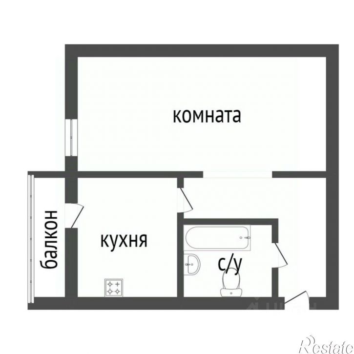 1-комн квартира Станционная улица, 31,  д. 31