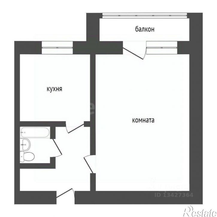 1-комн квартира городской округ Курган