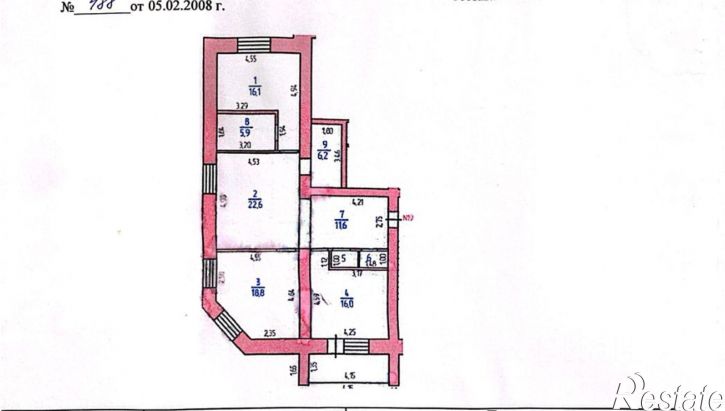 3-комн квартира улица Свердлова, 38,  д. 38