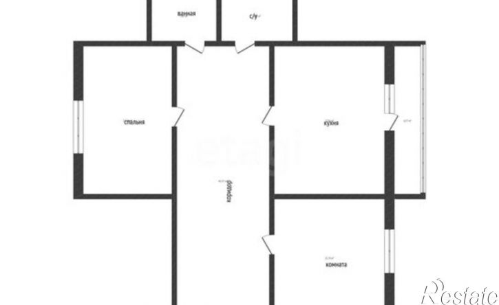 2-комн квартира улица Дружбы, 6,  д. 6