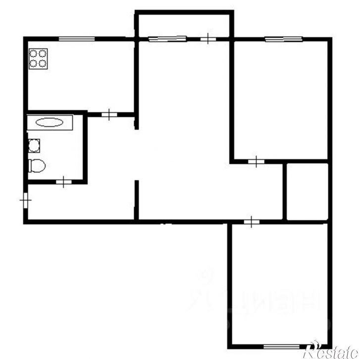 3-комн квартира ул Куйбышева, 151,  д. 151