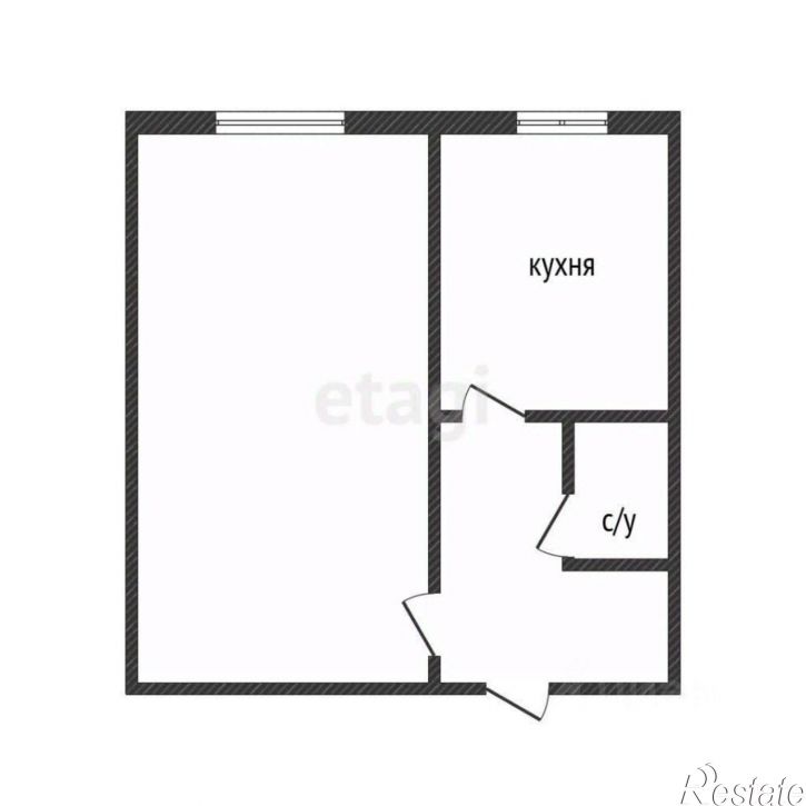 1-комн квартира улица Перова, 18,  д. 18