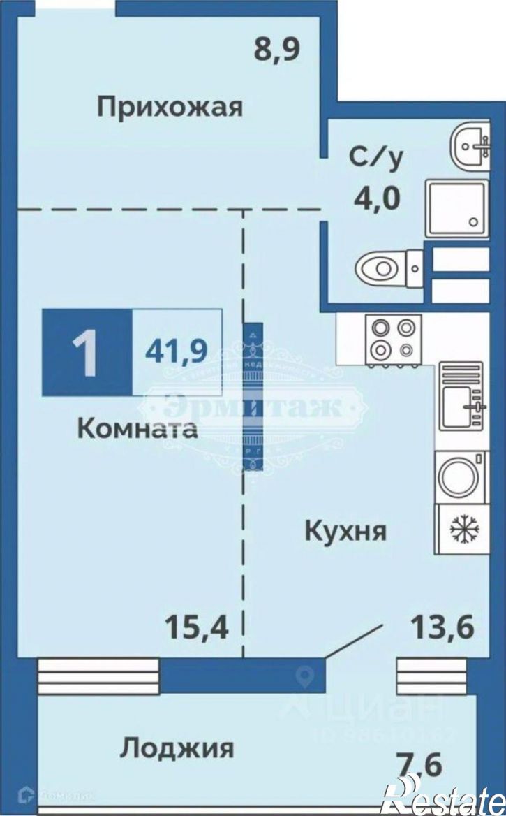 1-комн квартира ул Куйбышева, 141,  д. 141