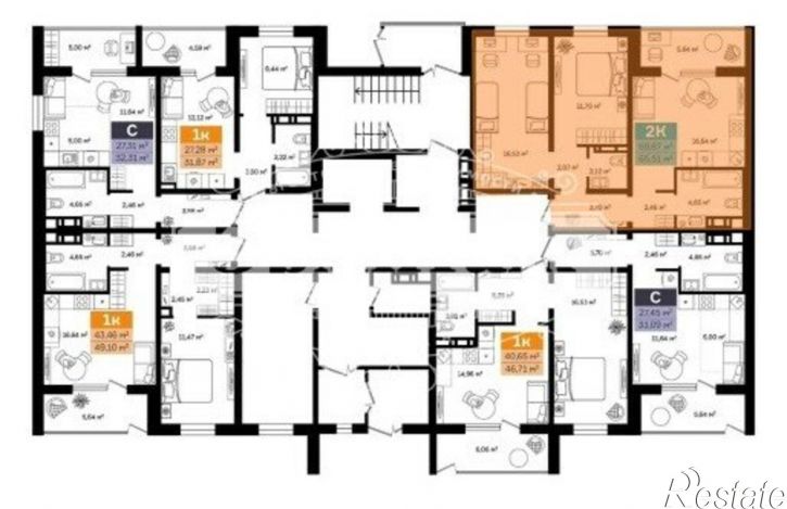 2-комн квартира проспект Конституции, 56И,  д. 56И